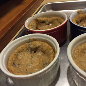 Nigella chocolate chip cookie dough pots