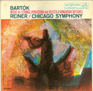 CSO Bartok recording LP cover