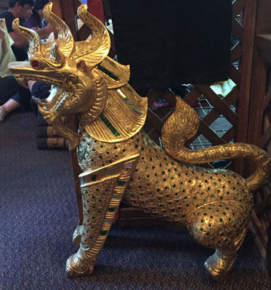 Dragon at the Thai place