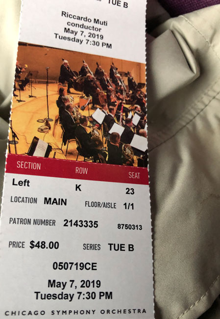 CSO ticket