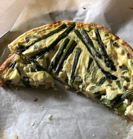 asparagus tart