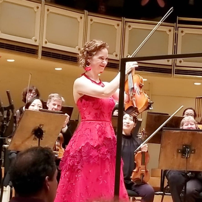 Hilary Hahn with CSO 2019