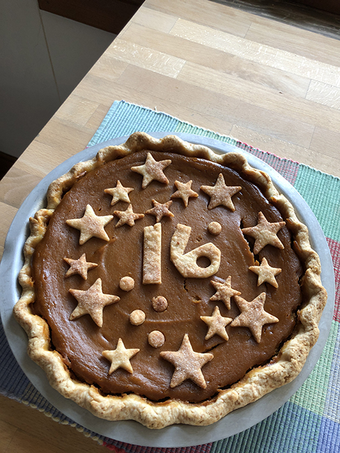 sweet 16 pie