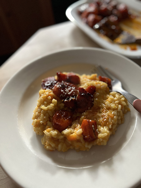 carrot risotto